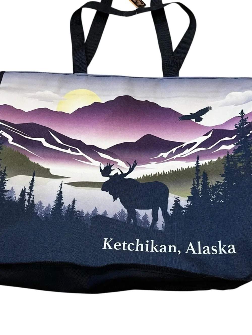 Large nylon tote bag Ketchikan, Alaska